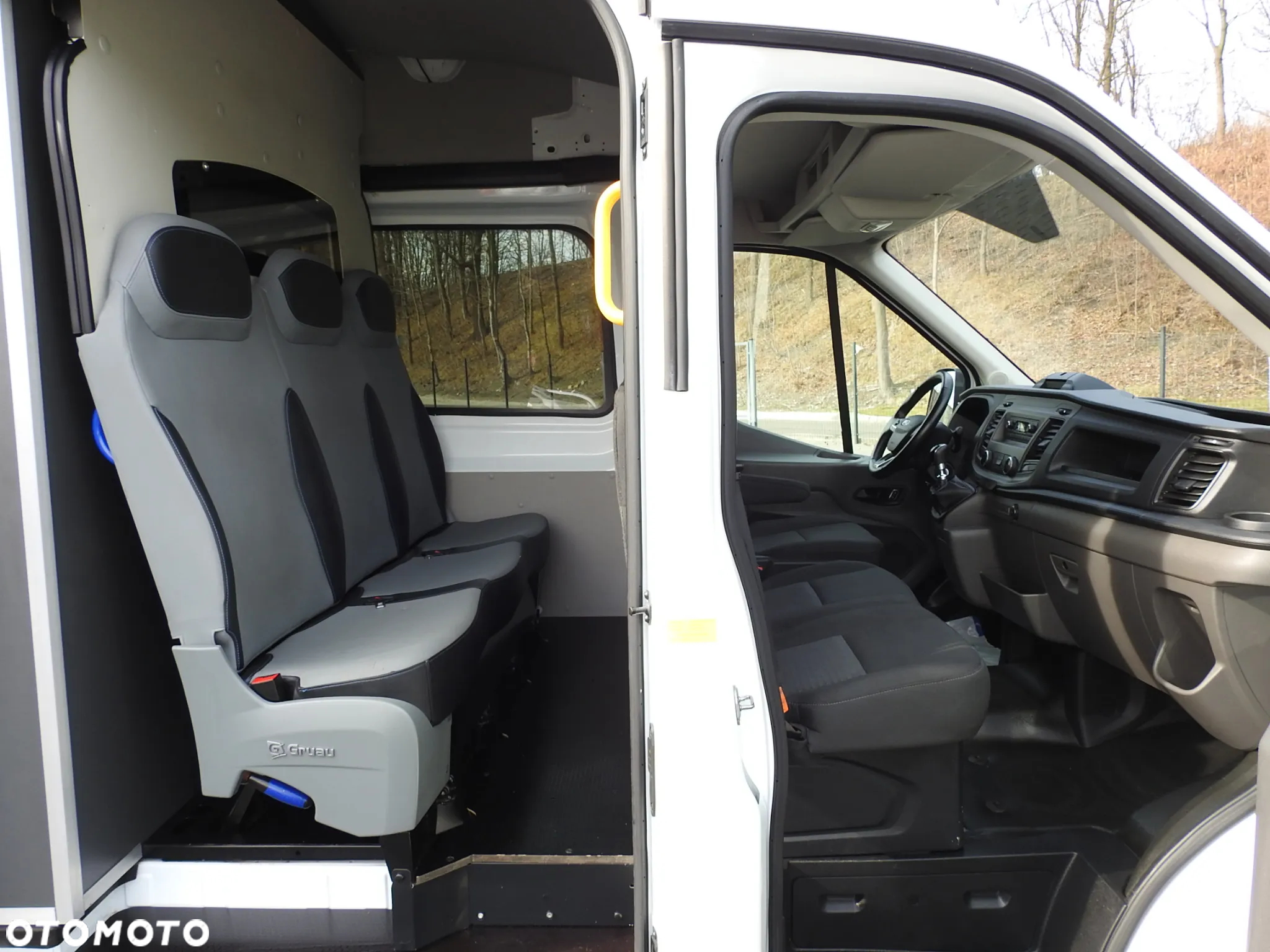 Ford TRANSIT  FURGON BRYGADÓWKA 6 MIEJSC TEMPOMAT LEDY KLIMATYZACJA 180KM [ U88643 ] - 36