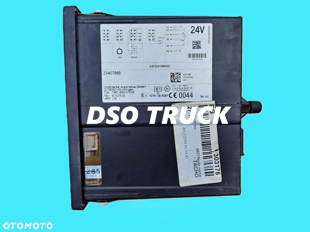 23407884 23407885 Tachograf VOLVO - 8