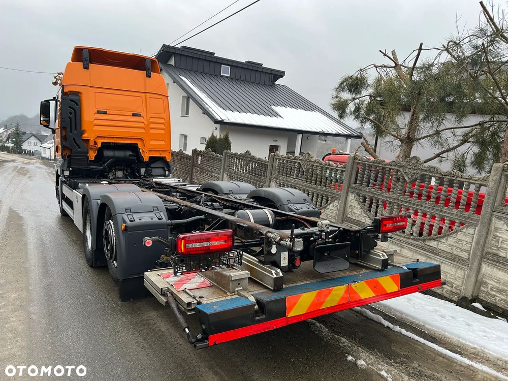 MAN TGX 26.500 * XLX * Euro 6 * INDIVIDUAL * Skrętna Oś * Poduszki Przód Tył * Winda * Rama do Zabudowy * Autolaweta * z Niemiec * Stan PERFEKCYJNY * - 6