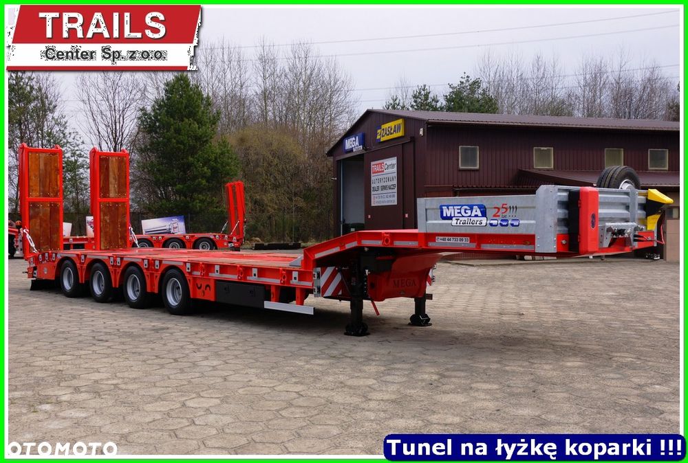 Inny Niskopodwoziowa 56,0 Ton ład. pokład 9,50 m, TUNEL pod koparki !!! - 14