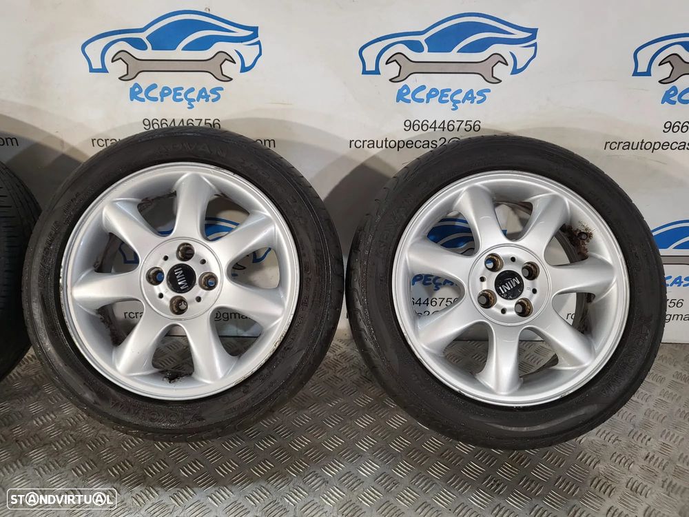 .Conjunto Jantes 16 Originais Mini One Cooper 6.5J ET48 4x100 6775684 - 5