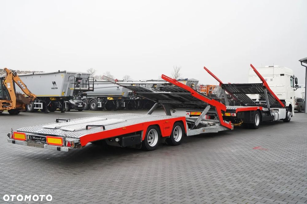 DAF XF 480 / LORA / LOHR / 16,5 M / 4 DOSTAWCZAKI / 6 OSOBÓWEK / KLIMA POSTOJOWA / EURO 6 - 12