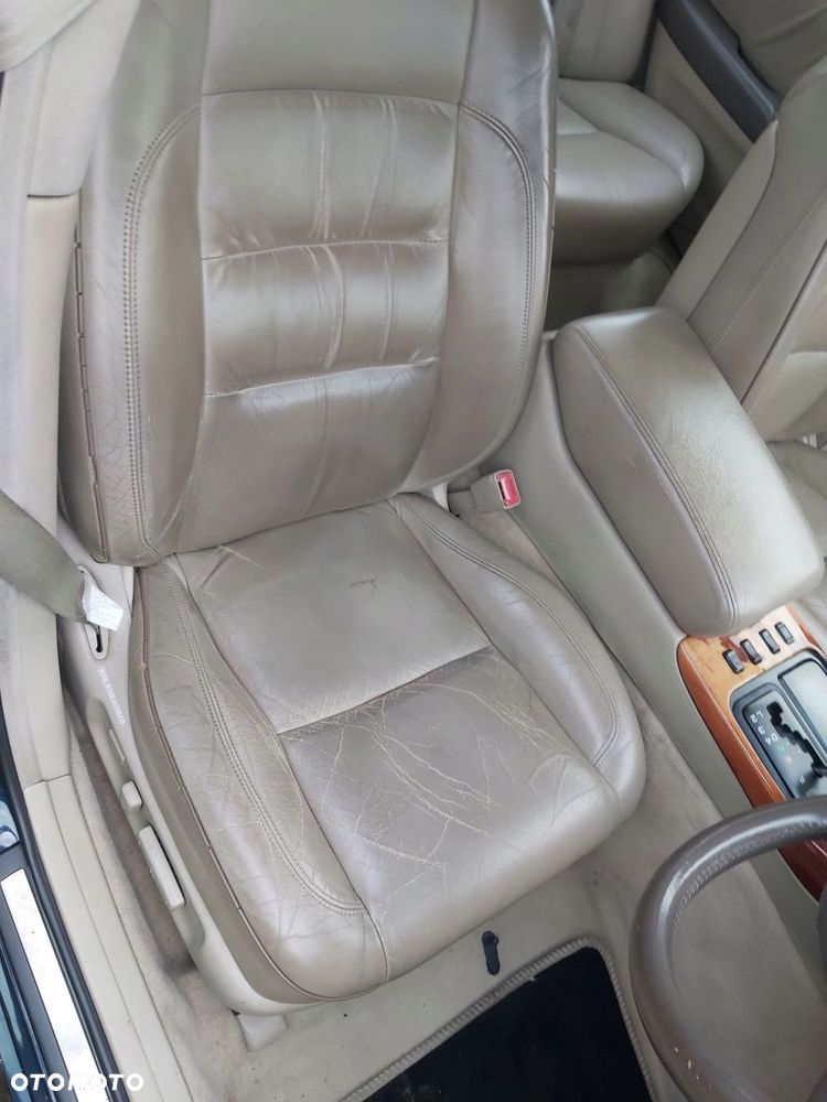 LEXUS GS 300 II komplet foteli skóra przód tył lewy prawy UK - 5