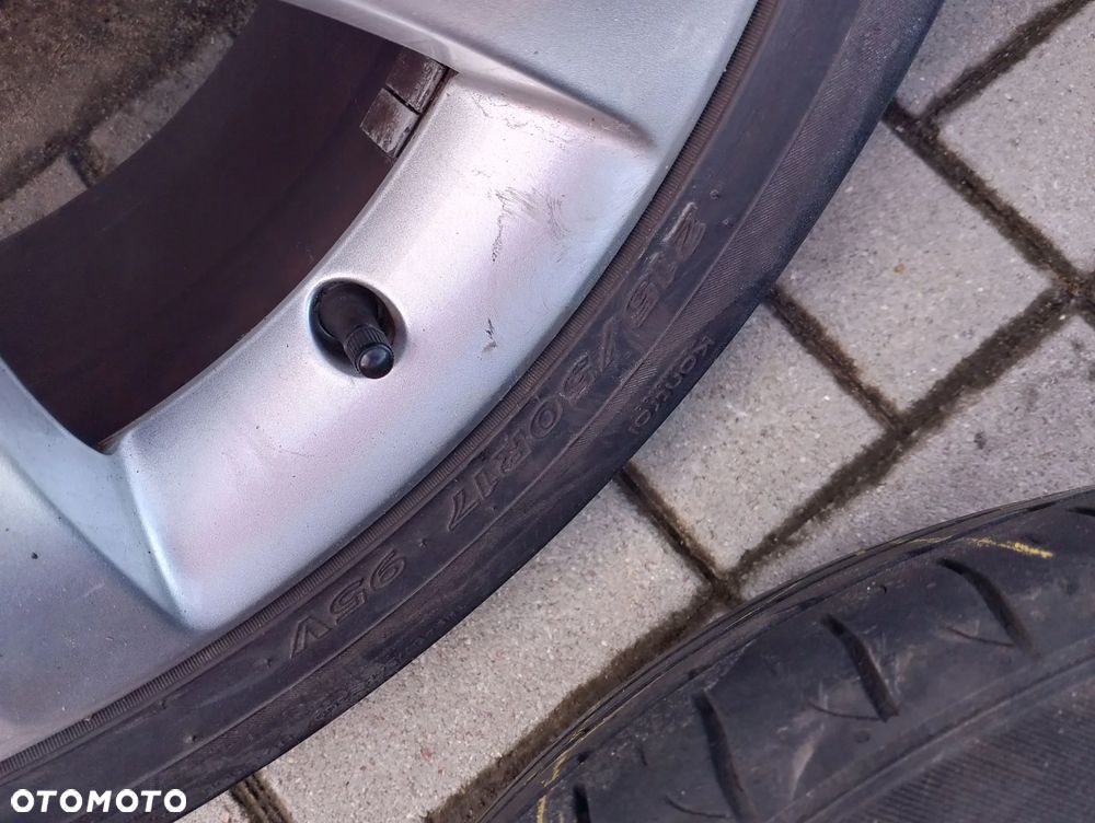 Koła Aluminiowe Alufelgi 17" Opel Astra J K 5x105 215/50/17 Opony letnie Vredestein 5mm Komplet - 9