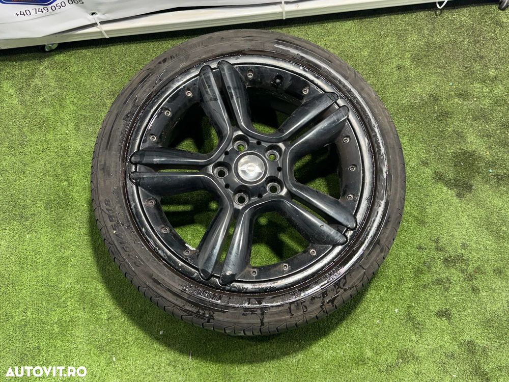 JANTE MINI COOPER R18 / 5x120 / R60 / 225/45 R18 / 7JX18 EH2+ / AM5C 3624+ CAUCIUCURI (X3) - 3