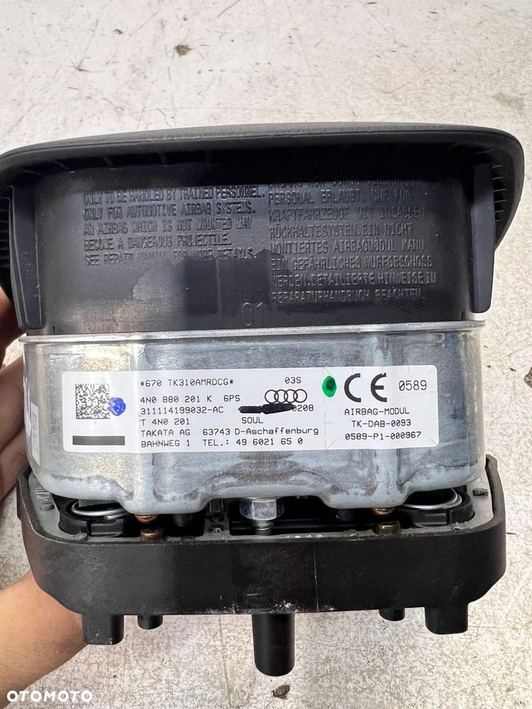 PODUSZKA POWIETRZNA AUDI A6 C8 4N0880201K 19/26 4N0971589 - 10
