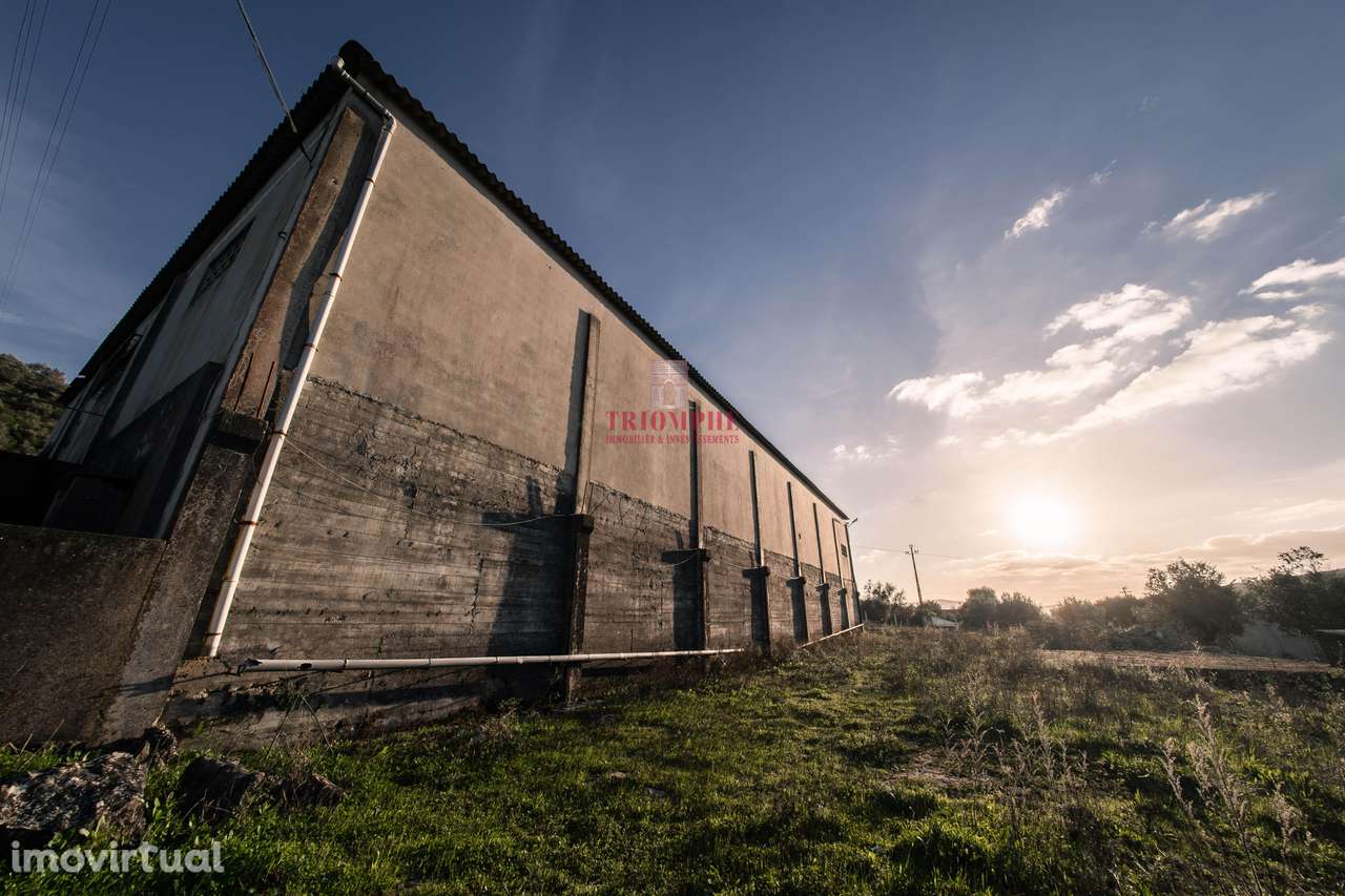 Armazém Industrial 2.100m2 de Terreno, Mendiga, Porto de Mós - Grande imagem: 3/12