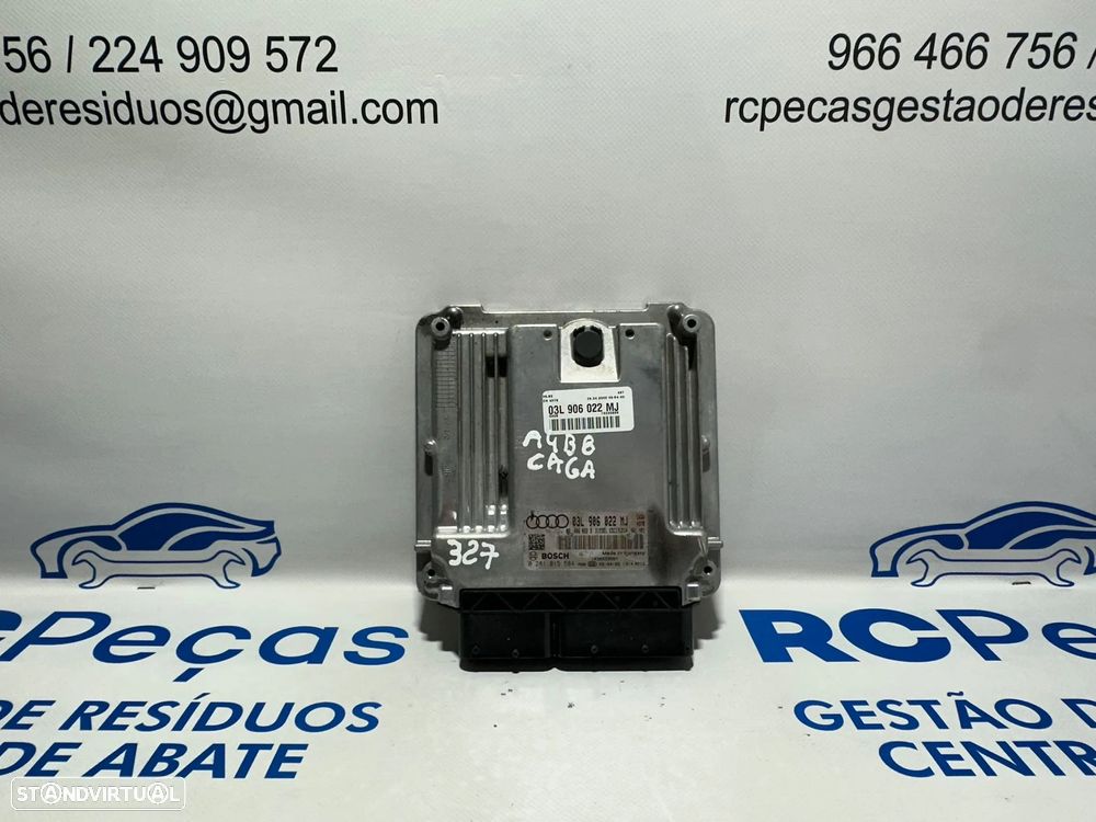 .Centralina Motor Original Bosch VAG Audi A4 B8 2.0 TDi CAG 140cv 03L906022MJ 0281015584 - 5