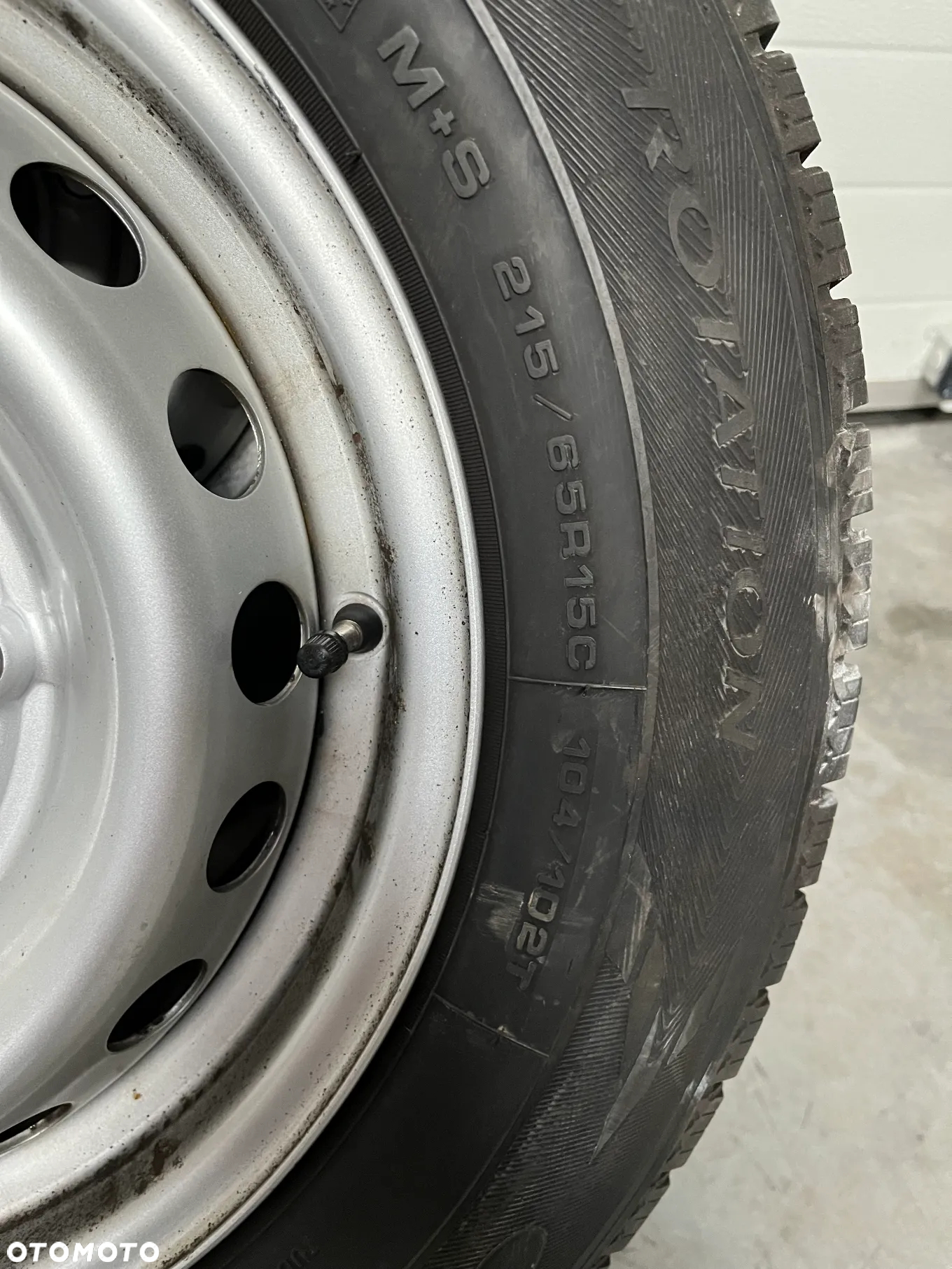 KOŁA 4x FORD TRANSIT CUSTOM KOŁA FELGI 215/65r15 C 2022rok komplet - 4