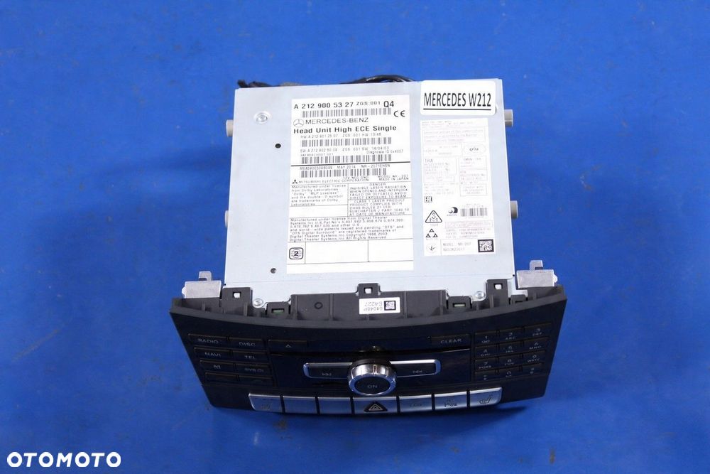 RADIO NAWIGACJA MERCEDES W212 14r LIFT A2129005327 - 7