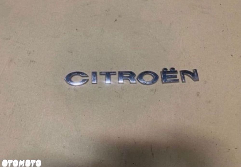 Emblemat napis znaczek citroen c4 - 1