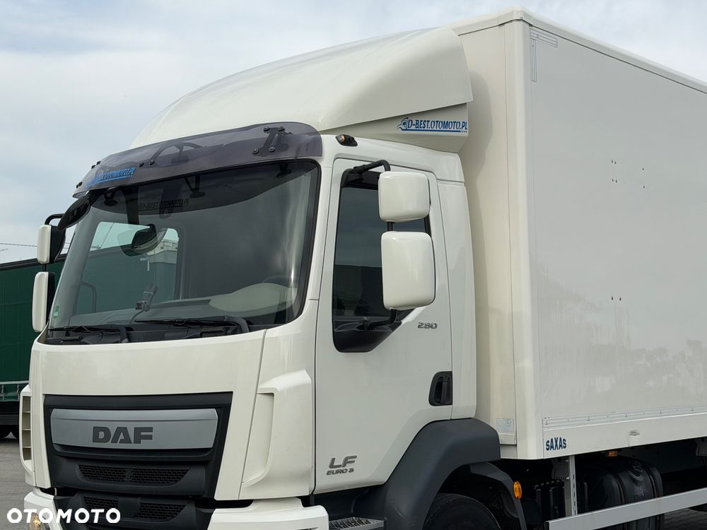 DAF LF 280 / KONTENER / WINDA / AUTOMAT / 18 EUROPALET / EURO 6 / 490 TYŚ KM / 8 990 KG ŁADOWNOŚCI / 2016 - 8