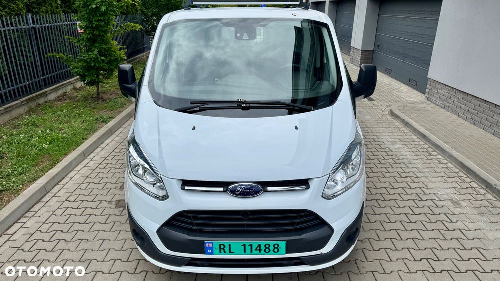 Ford Transit Custom L2H2 średni  xenon kamera idealny 2.0 TDCI blaszak krótki L1H2 VAT FV faktura 23% 3 miejsca / osobowy blaszak podwójne drzwi z obu stron - 11