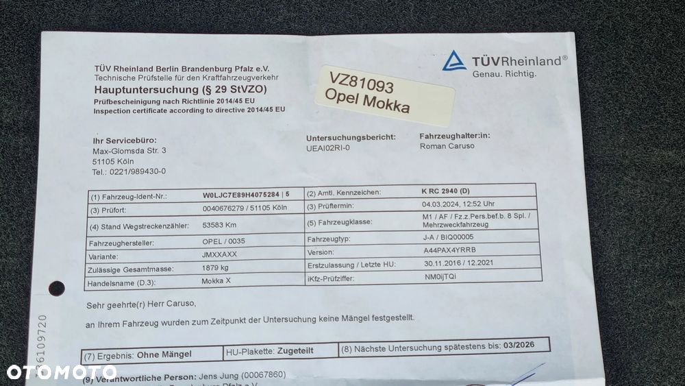 Opel Mokka X 1.4 (ecoFLEX) Start/Stop 4x4 Color Innovation - 32