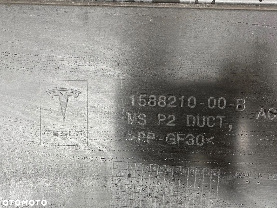 WLOT ŻALUZJA Tesla Model X Kierownica powietrza ORYGINAŁ - 5