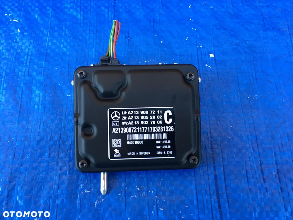 Mercedes W213 E Klasa Kamera Szyby Przedniej Czołowej Radar A2139007211 - 2