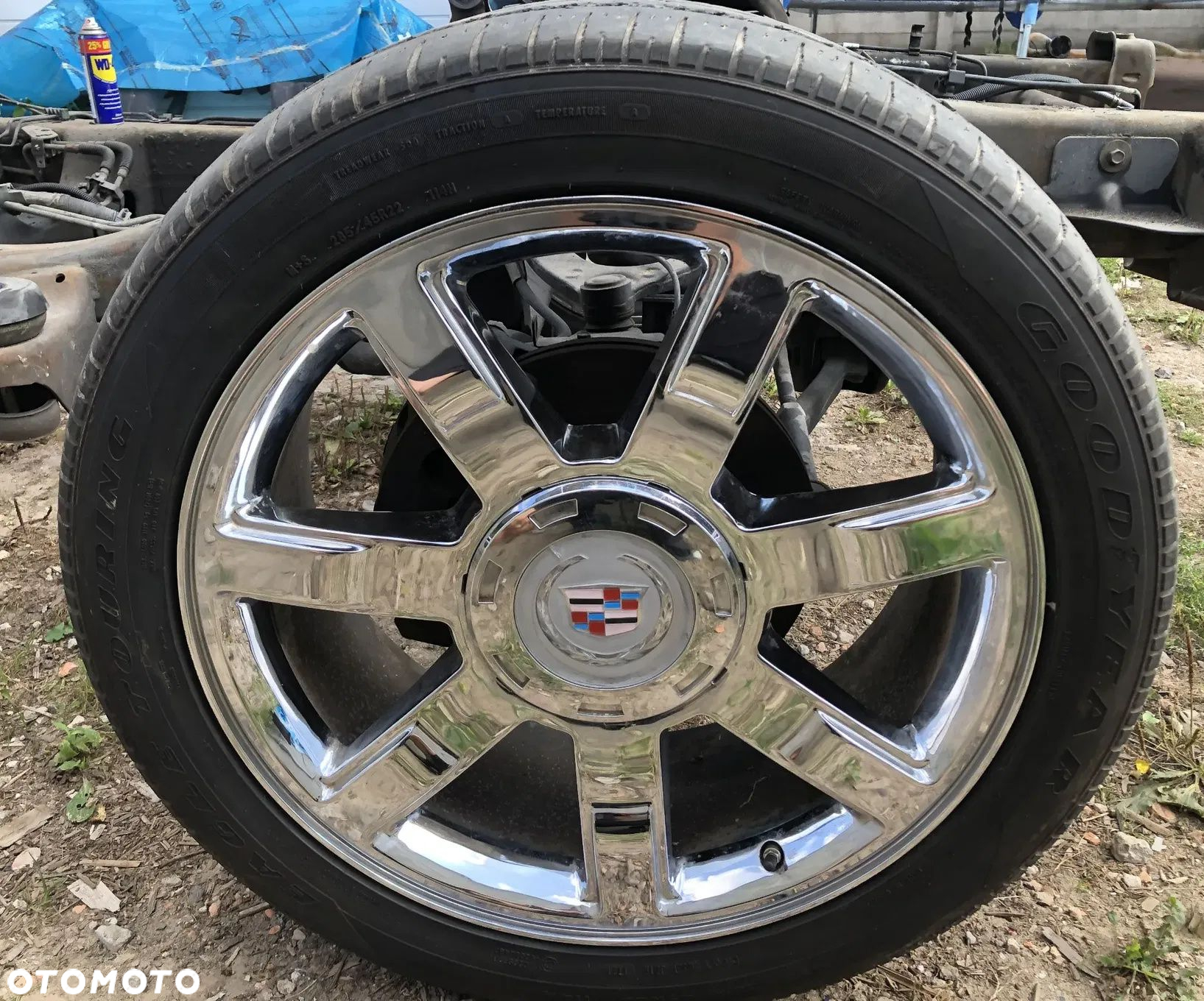CADILLAC ESCALADE III 6,2 V8 2006-2014 FELGI ALUMINIOWE ALUFELGI 22" CHROM CHROMOWANE - 3