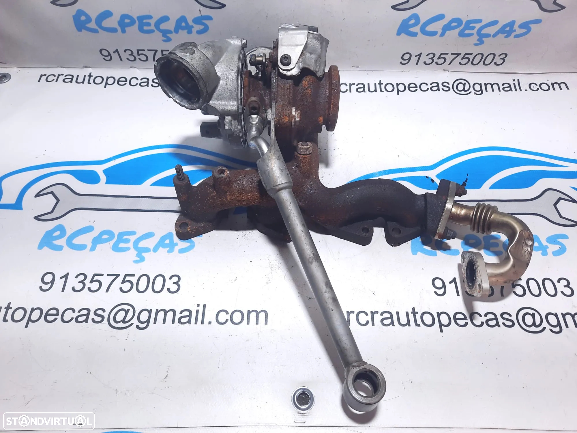 TURBO MITSUBISHI LANCER VIII 8 MK8 2.0 DI-D 16V 140CV BWC 03G253019R 03G253019 768652-0001 7686520001 768652 GRANDIS OUTLANDER - 3