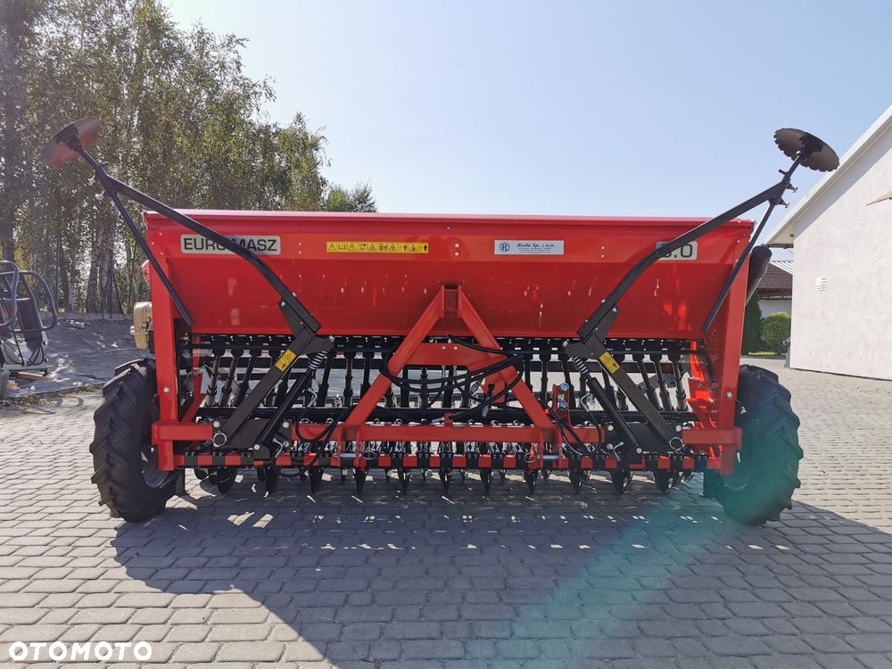 Siewnik zbożowy 2,5/2,7/3 stopkowy / 2-talerzowy EURO-MASZ - 9