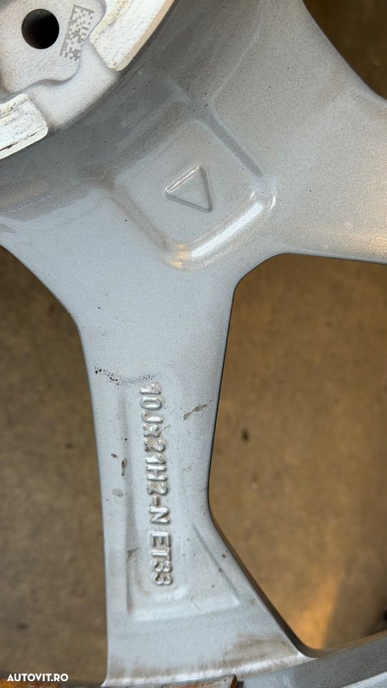 Vând jante originale Mercedes G-class pe 21” cu anvelope de iarnă - 16