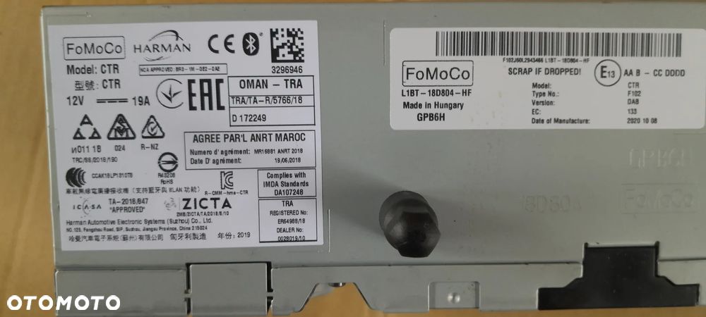FORD FIESTA MK8 RADIO NAWIGACJA - 4