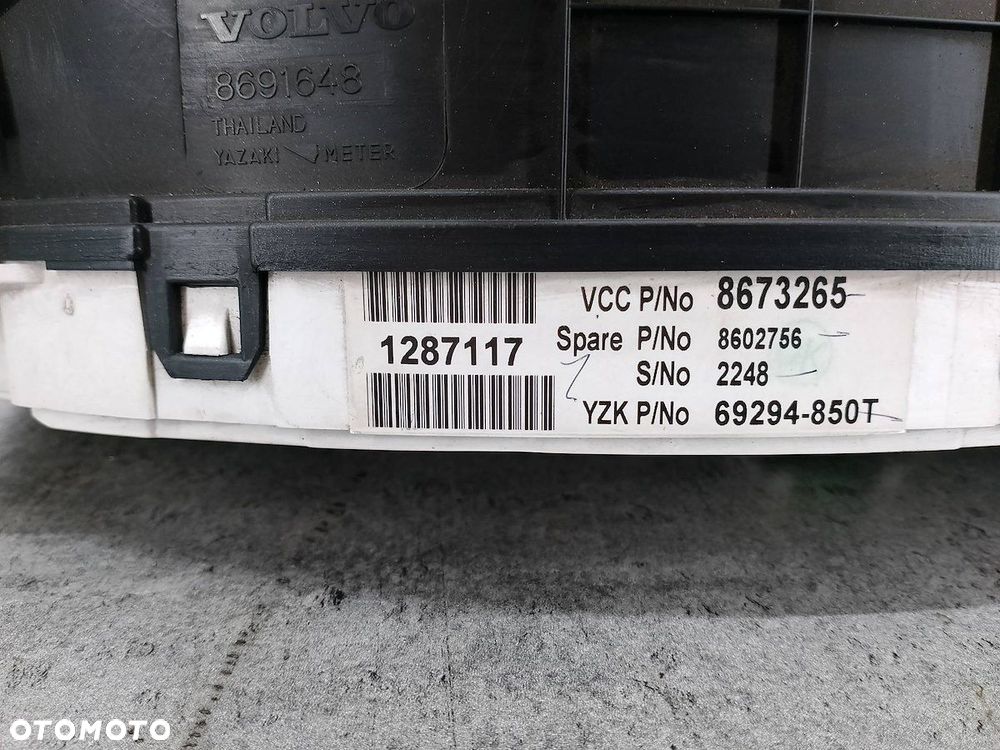 LICZNIK VOLVO XC90 ( 02-14 ) 8673265 2.9 T6 24V - 4