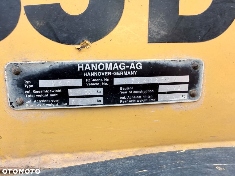 Hanomag 33D - 9