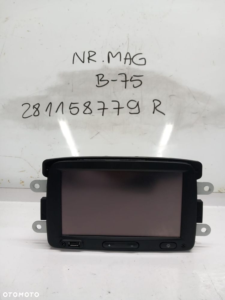 RADIO NAWIGACJA RENAULT CAPTUR TRAFIC 281158779R - 1
