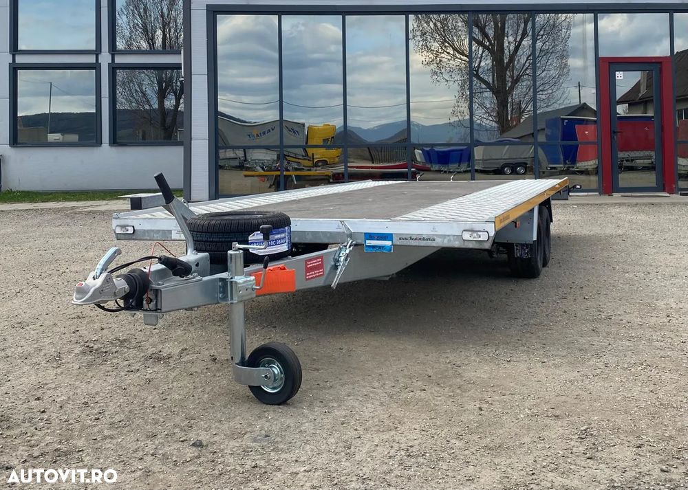 Niewiadow Remorca /Platforma auto Sonda II Basculabila 4.5m/2.1m 3000kg - 2