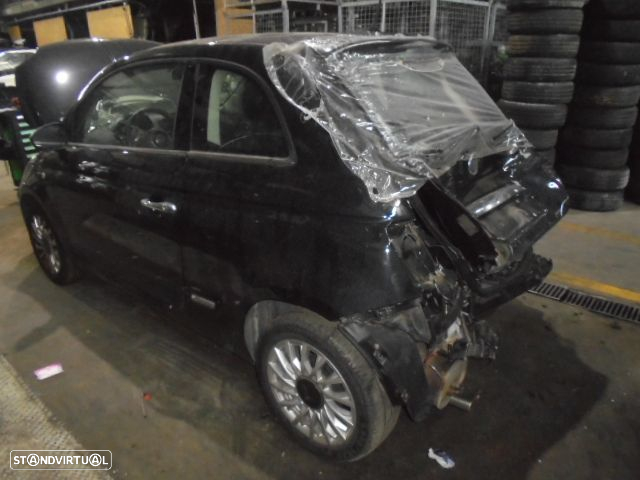 Carro MOT: 169A4000 CXVEL 55204040 C514513  552722C6 FIAT  500 2 FASE 2 2019 1.2I 69CV 3P PRETO GASOLINA - 8