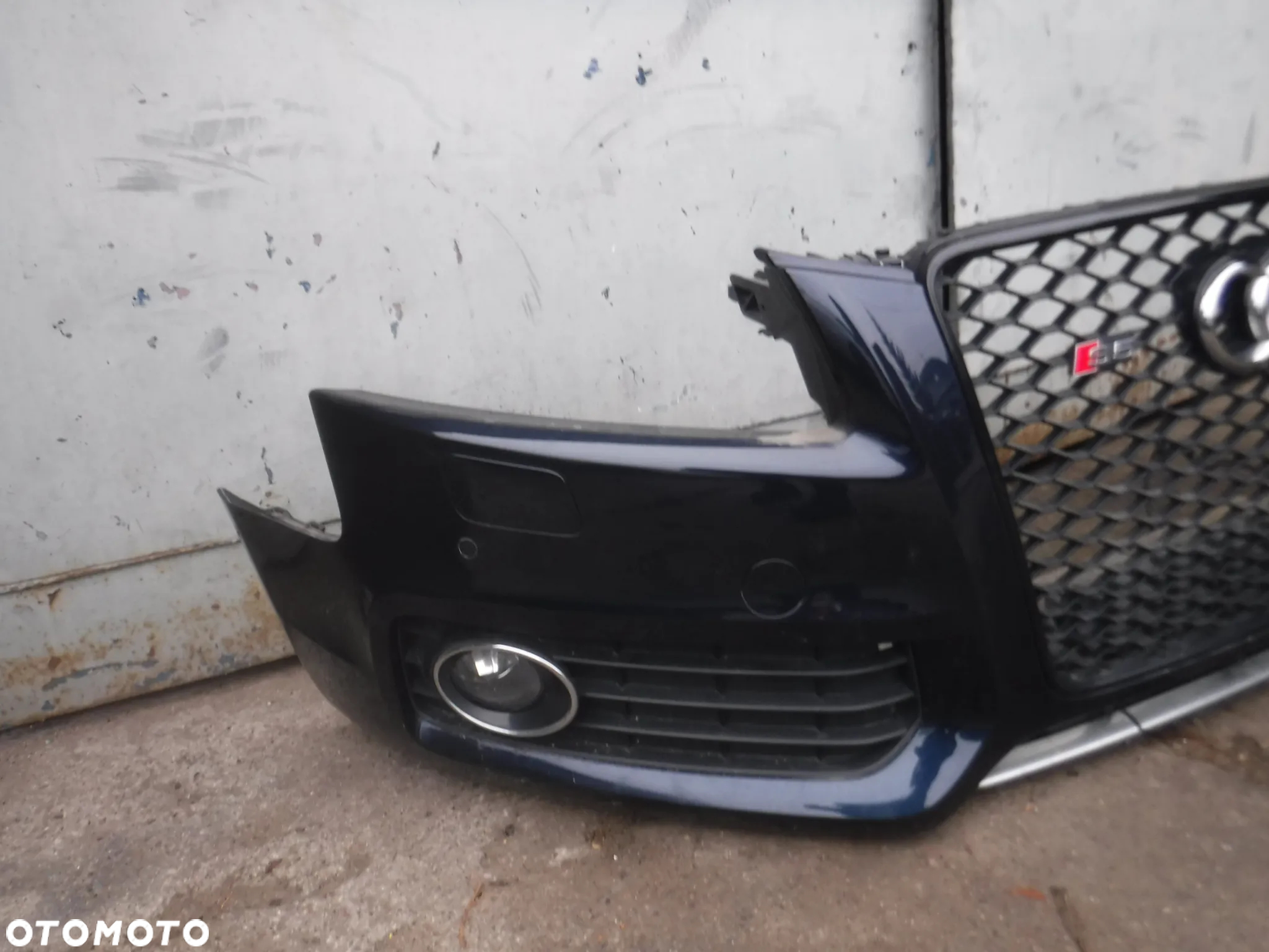 Audi A5 8T S5 RS5 Cabrio Coupe zderzak przod grill atrapa LŻ5A LZ5A S line sline pod xenon PDC - 4