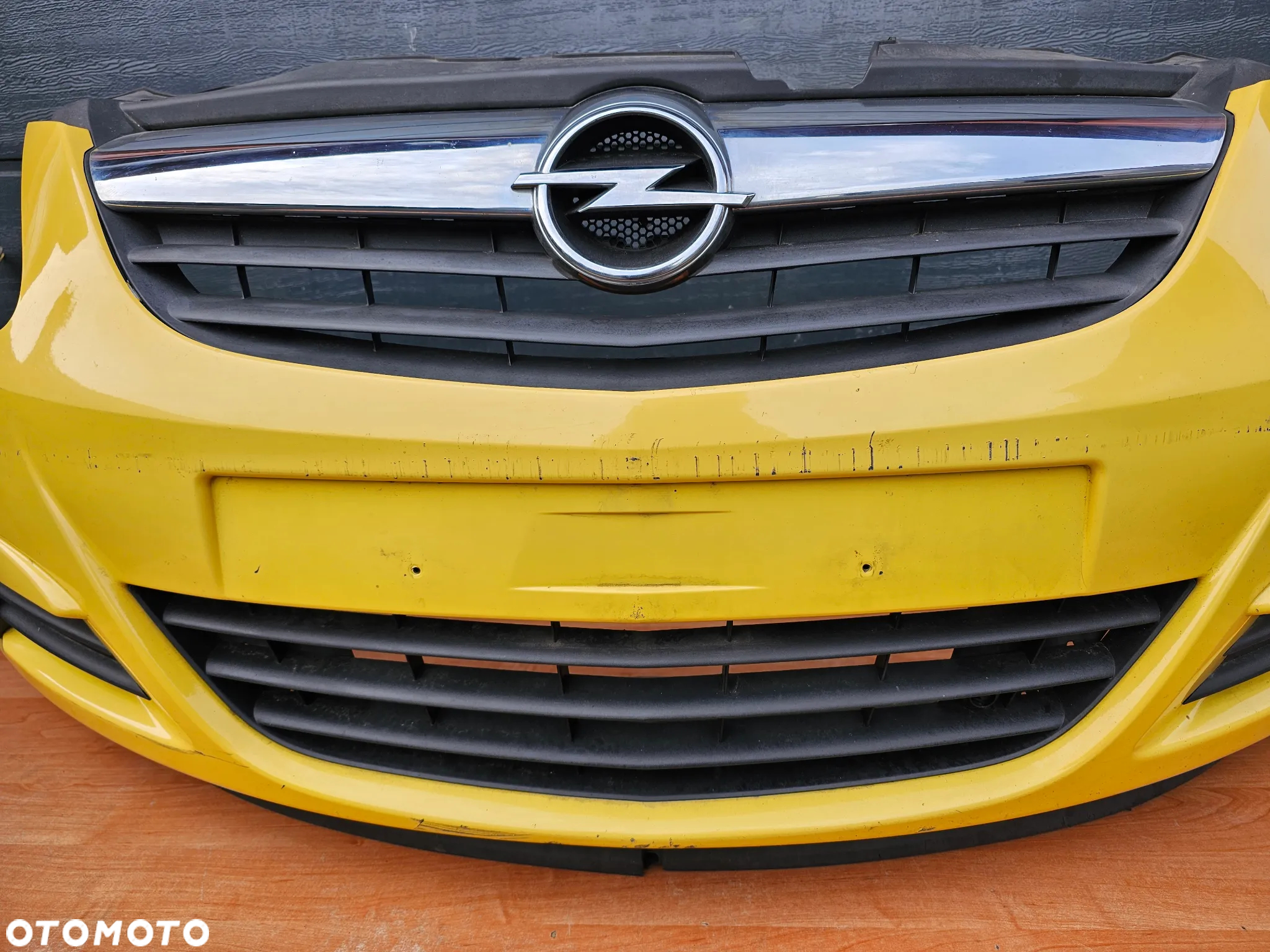 ZDERZAK PRZÓD PRZEDNI OPEL CORSA D Z40Q ATRAPA EUROPEJSKA PRZED LIFT - 6