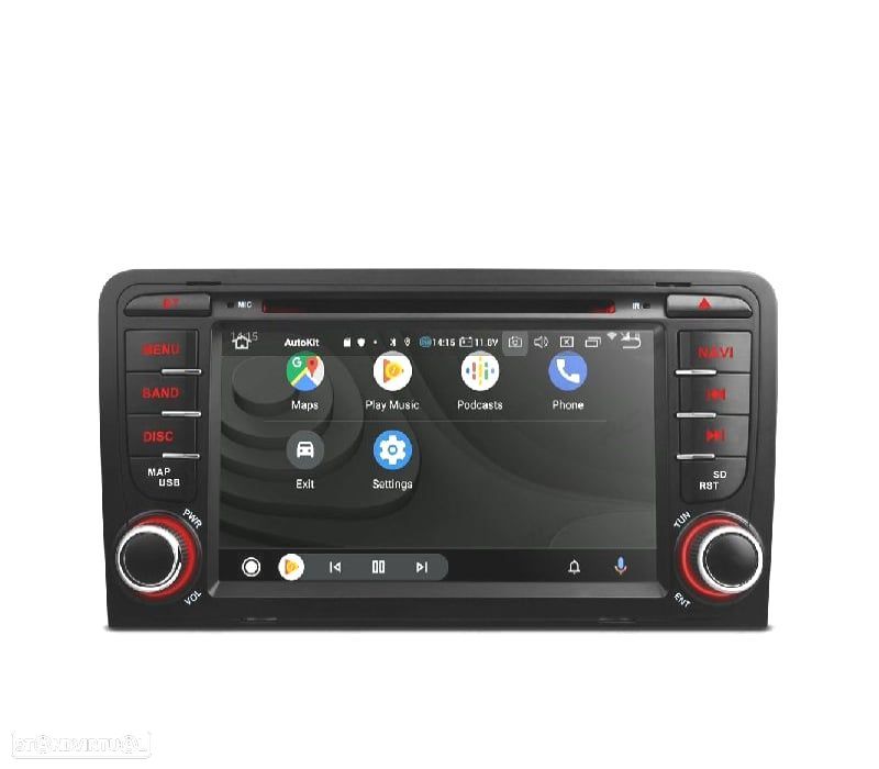 AUTO RADIO GPS ANDROID 12 PARA AUDI A3 8P 8PA SPORTBACK 03-12 B - 7
