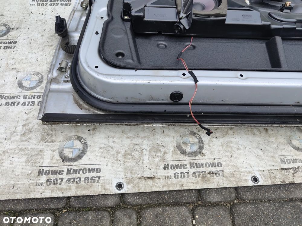 BMW E39 Drzwi prawe przednie przód Titansilber 354 - 11