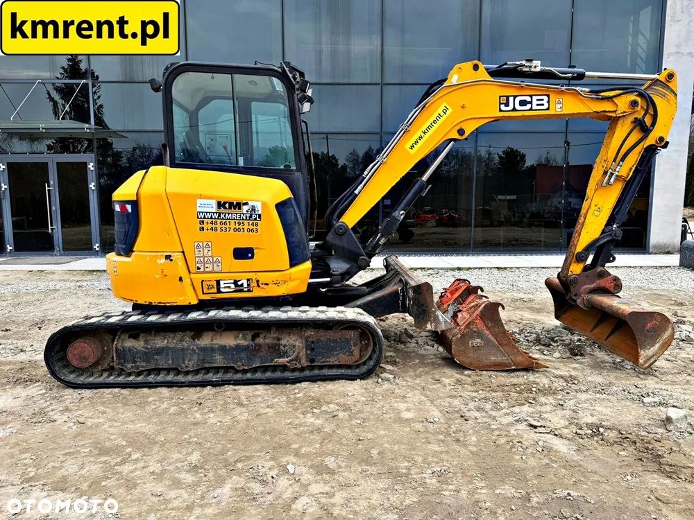 JCB JCB 51 MINI-KOPARKA 2018R. | JCB 8055 TAKEUCHI TB 250 CAT 305 YANMAR VIO - 2