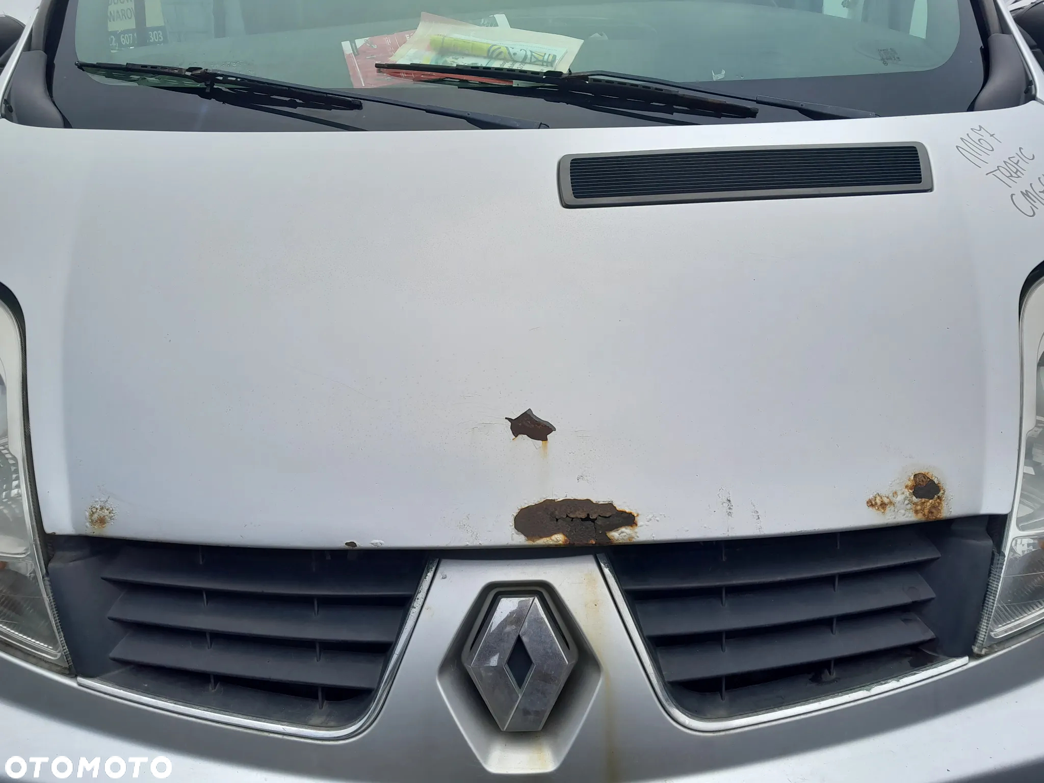 RENAULT TRAFIC II MASKA POKRYWA SILNIKA KOLOR: CMG64 - 4