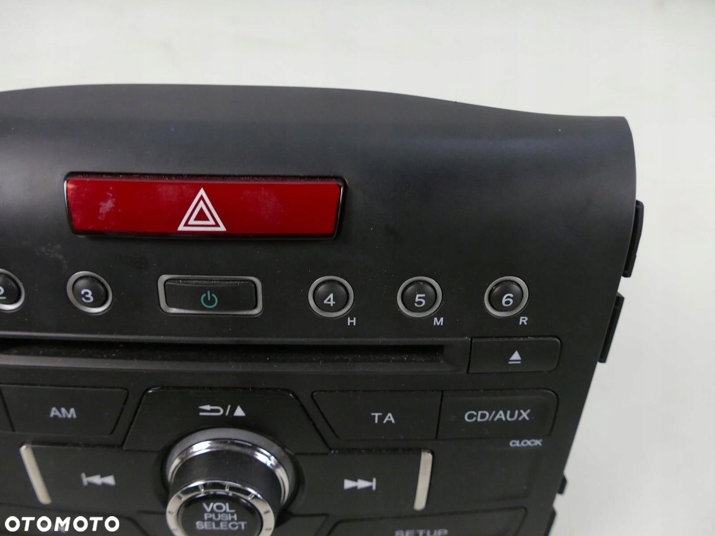 HONDA CR-V IV CRV RADIO ODTWARZACZ CD FM Z KODEM WŁĄCZNIK AWARYJNYCH - 3