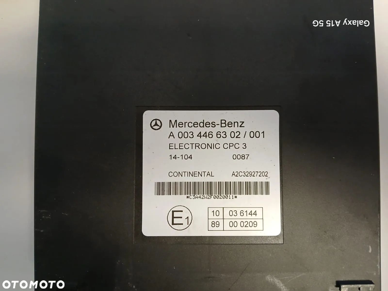 MODUŁ STEROWNIK CPC 3 MERCEDES ACTROS MP4 4 A0034466302 /001 - 1