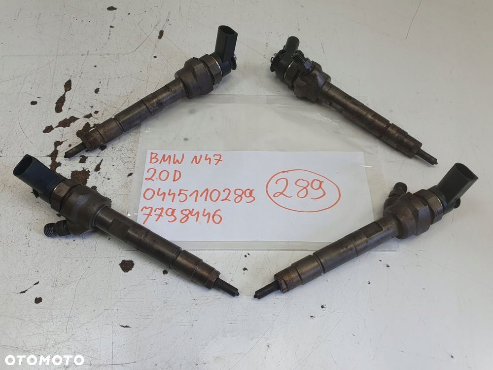 WTRYSKIWACZ BMW E87 E90 E91 2.0 D _ wtrysk 0445110289 - 2