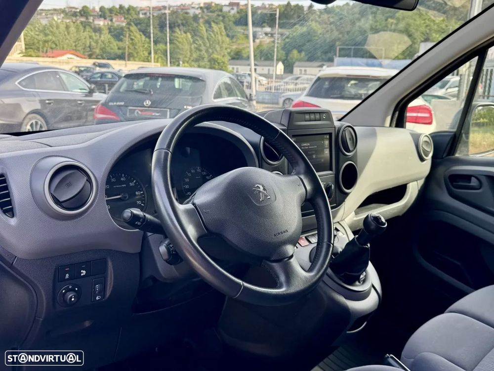 Peugeot partner 1.6 hdi 90cv 3 lugares - 8