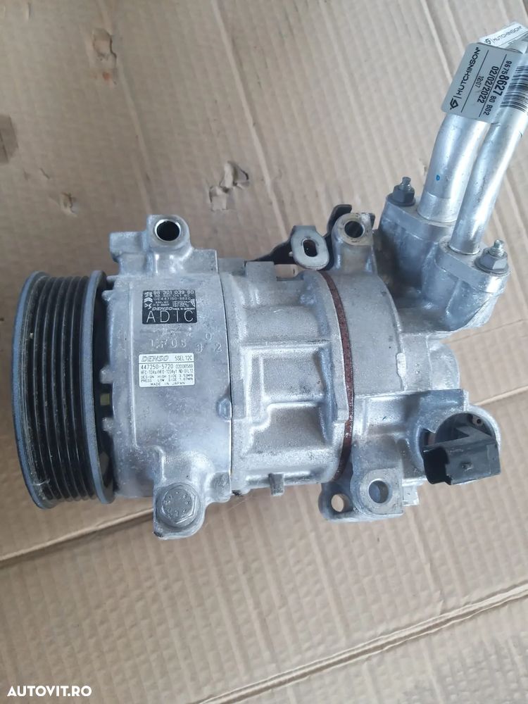 Compressor AC cod: 9830103980 pentru Peugeot 308, 508, 3008, 5008, Expert 2.0 HDI, Euro 6 - 1