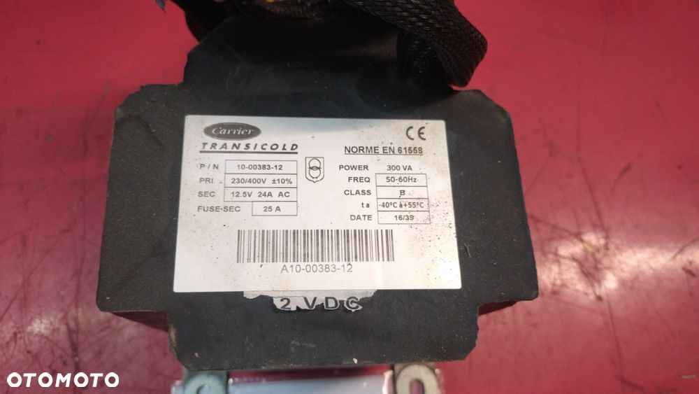 TRANSFORMATOR CHŁODNIA CARRIER XARIOS 10-00383-12 12V NO 326/056 - 2