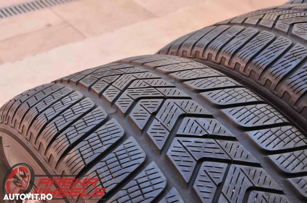 Roti Iarna 18 inch Originale VW Touareg 3 CR Pirelli 255/60 R18 - 7
