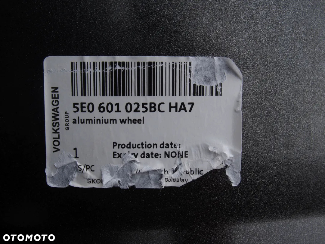 Image Škoda Octavia 3 III 13r Ráfek 7Jx17H2 et49 5x112 - 5E0601025BC