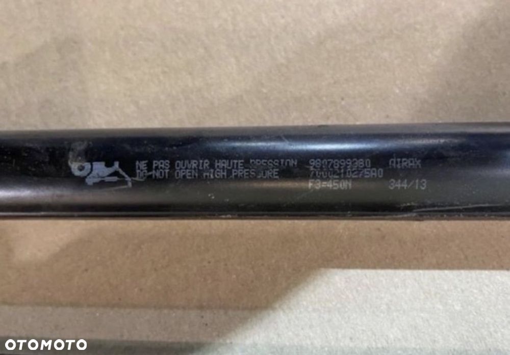 9807899380 Teleskop siłownik klapy tył peugeot 308 II 2 T9 - 2