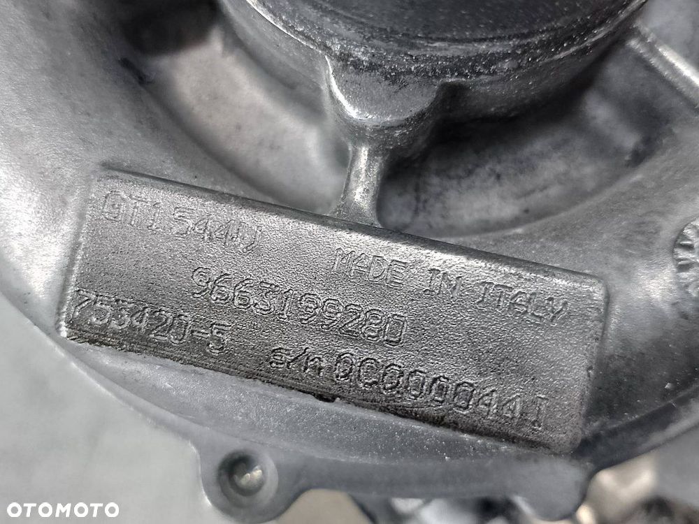 TURBINA MAZDA 3 I 9663199280 GT1544V 1.6 CITD - 4