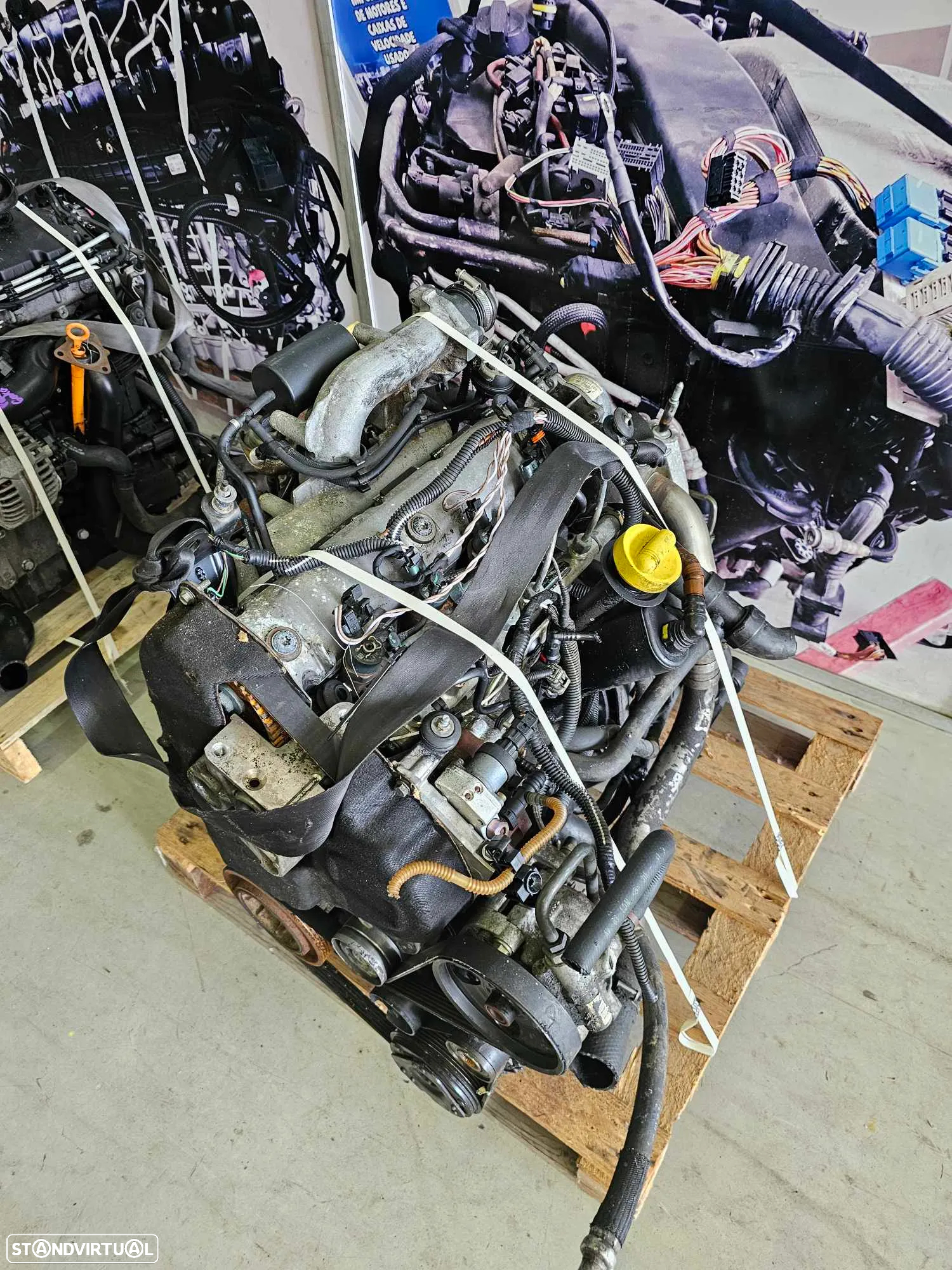 Motor Renault Laguna 1.9 DCI de 120cv, ref F9Q 750 - 2