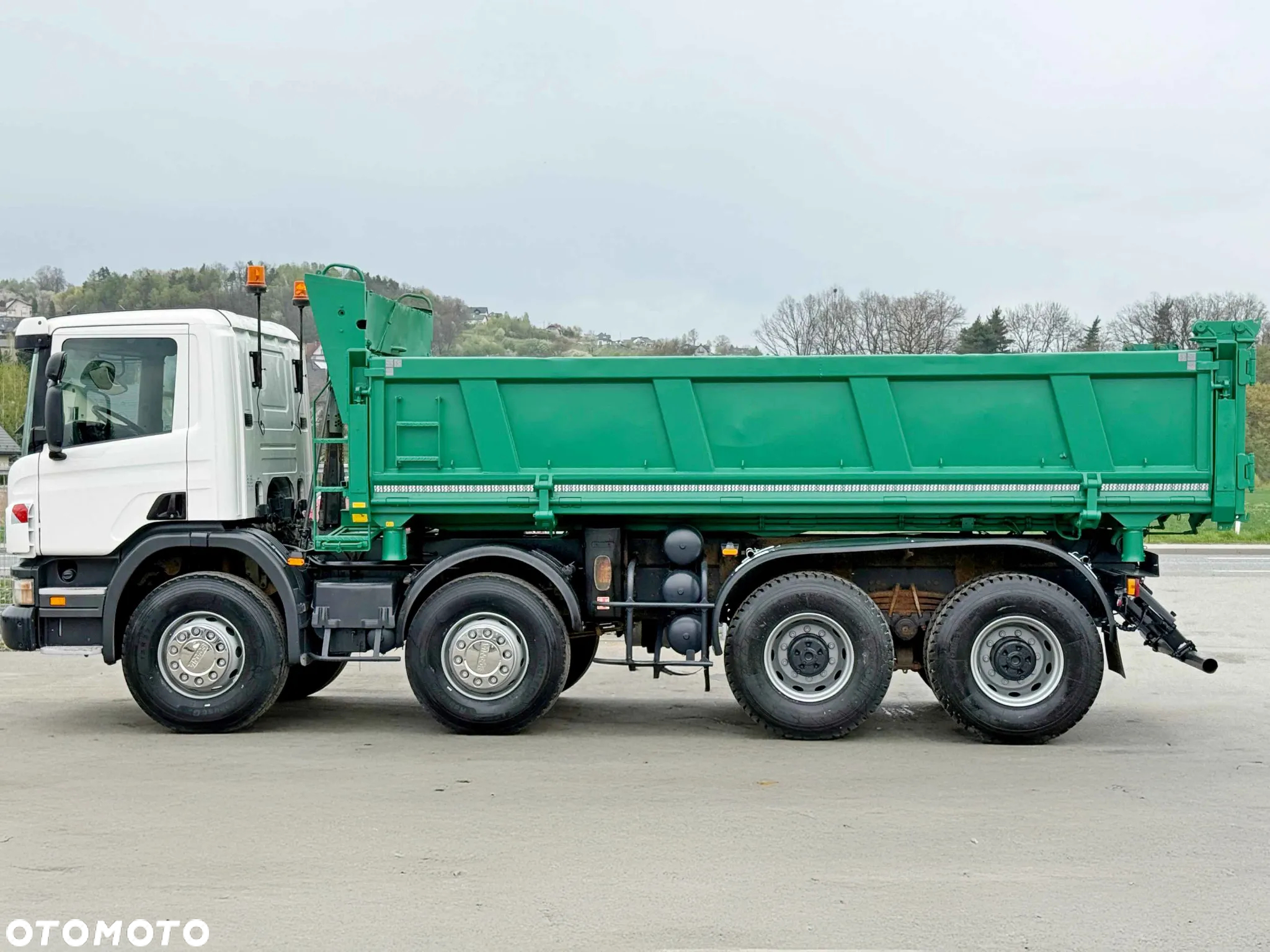 Scania P 380 * WYWROTKA 5,70 m + BORDMATIC * 8x4 * STAN BDB - 6