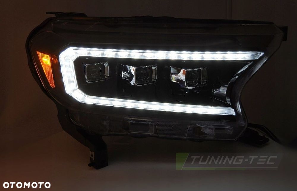 reflektor lampa kpl vland full led neon tuning ford ranger v 5 mk5 lift 16- - 6