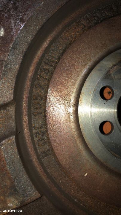 volanta/ kit ambreiaj vw scirocco, touran, golf 6  1.4tsi 2009 03c105273h - 1